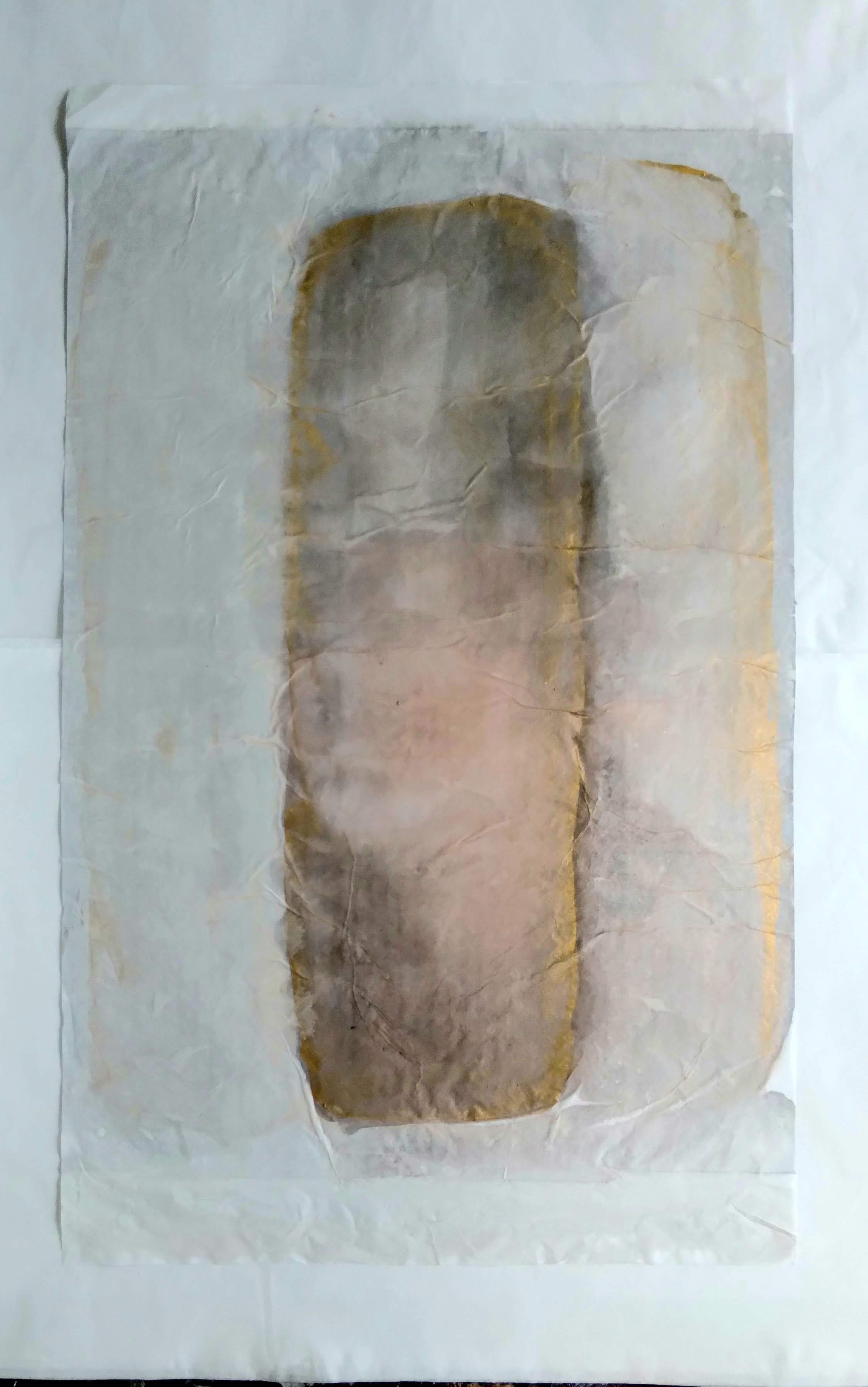 Seda XIV — 2021 — 0.30m x 0.50m. Acrílico sobre papel de seda — Fabio Crisanti